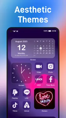 iScreen - Widgets & Themes android App screenshot 4